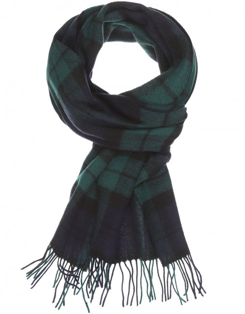 Lambswool Scarf Check | Blackwatch