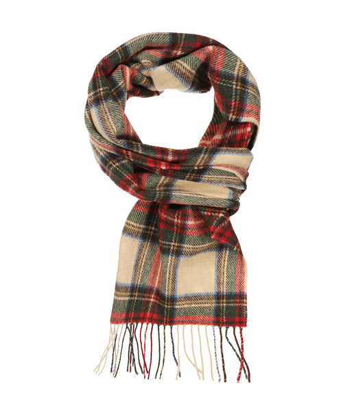 Lambswool Scarf Check | Antique Dress Stewart