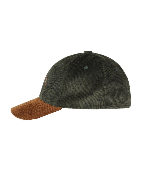 Kangol Corduroy Baseball Cap | Groen