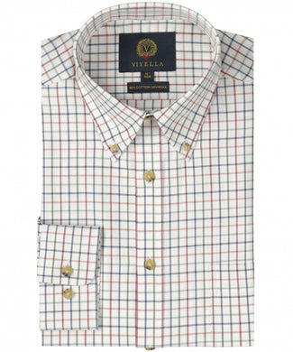 Viyella Shirt Button Down | Brown