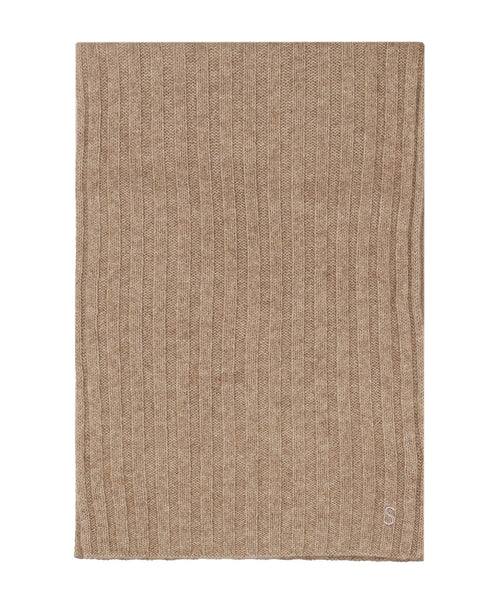 Stetson Scarf Undyed Cashmere Sustainable | Brown