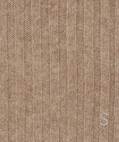 Stetson Scarf Undyed Cashmere Sustainable | Brown