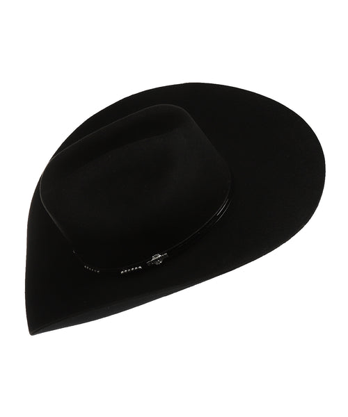 Stetson Western Hoed Liano Wool 4X | Zwart