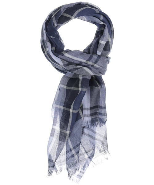 Barbour Welton Tartan Scarf | Blue