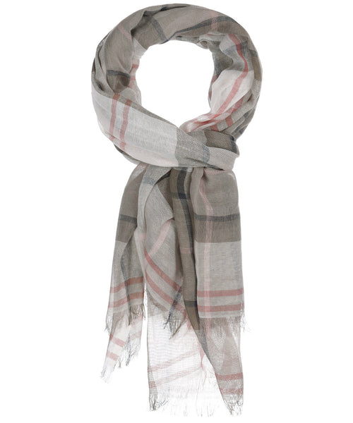 Barbour Welton Tartan Scarf | Green