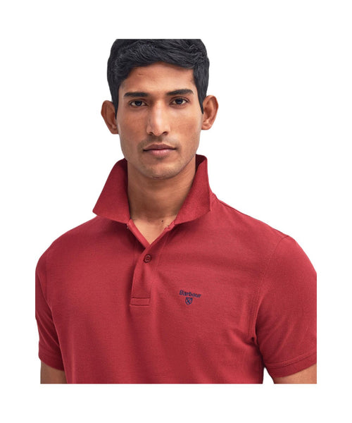 Barbour Lightweight Sports Polo | Red