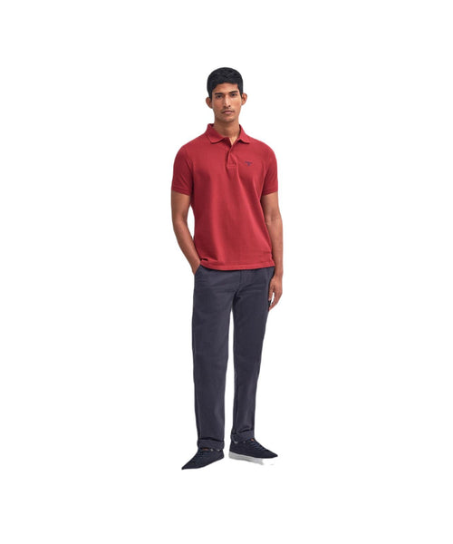 Barbour Lightweight Sports Polo | Red