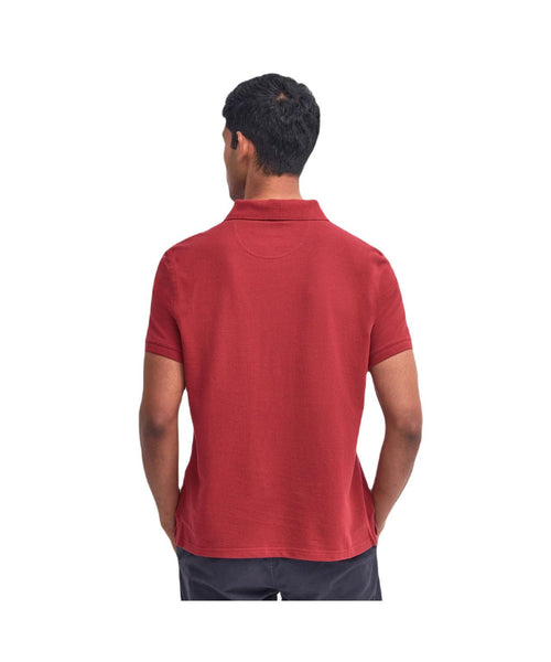 Barbour Lightweight Sports Polo | Red