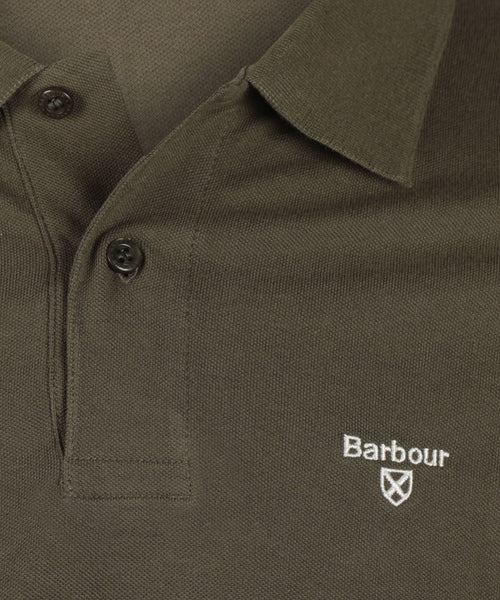 Barbour Lightweight Sports Polo | Green