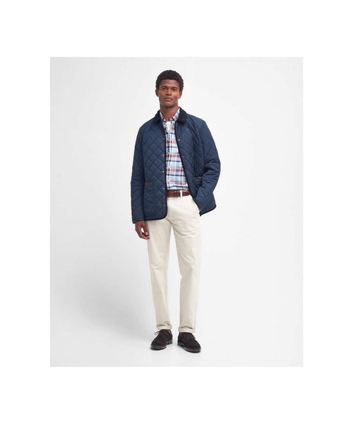 Barbour Baston Liddesdale Quilt | Navy Blue