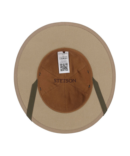 Stetson Pith Helmet Waxed Cotton WR | beige 75