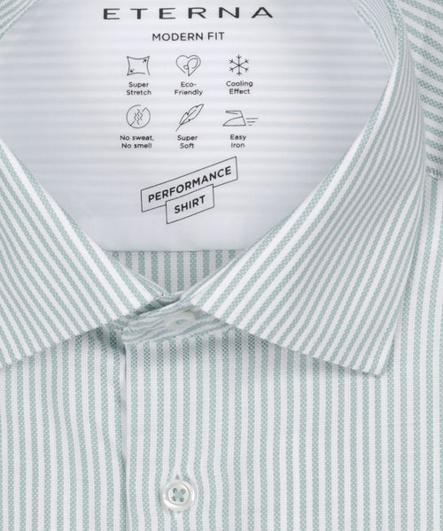 Eterna Shirt Modern Fit | Green