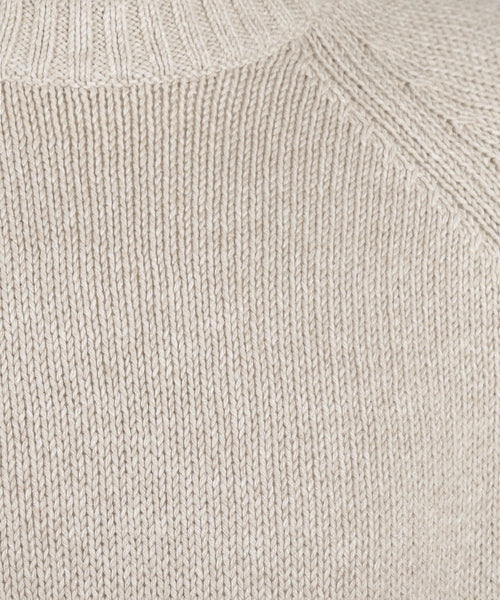 Alan Paine Crew Neck | Beige