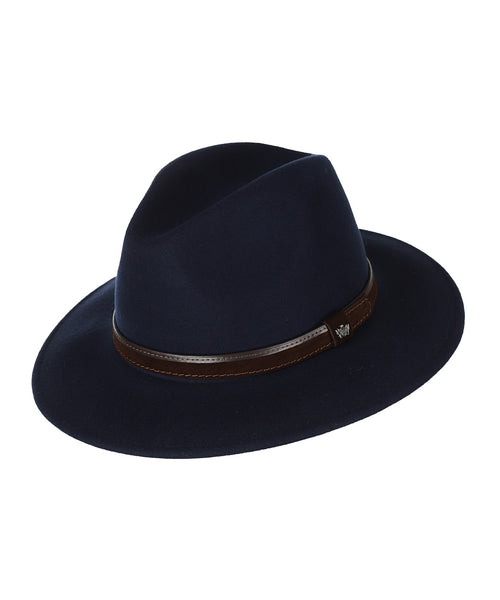 Hat Wool Felt | Navy Blue