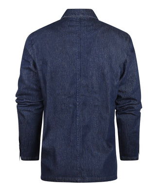 Saint James Sirocco Overshirt | Denim Blauw