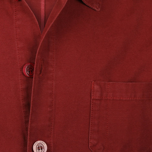 Saint James Sirocco Overshirt | Red