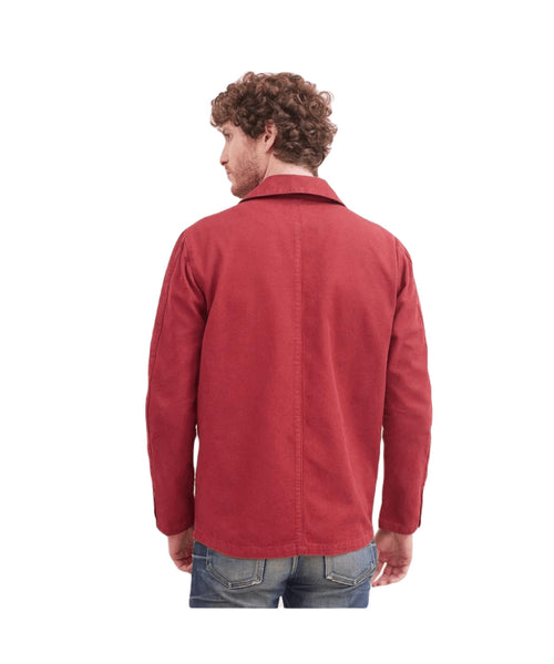 Saint James Sirocco Overshirt | Red