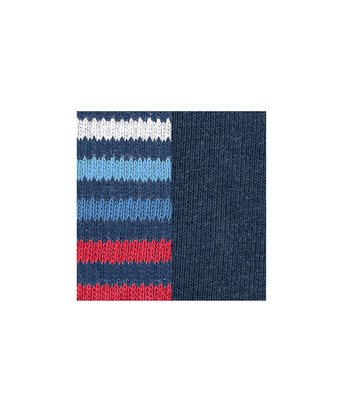 Burlington Sock Everyday Stripe 2-pack | Blue