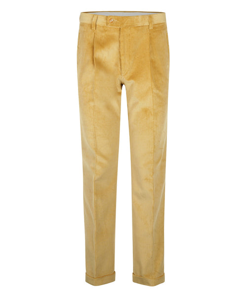 Corduroy Pants Wide Rib | Brown