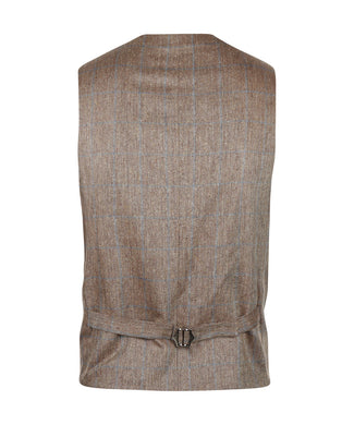 Wellington Gilet 100% Zijde | Bruin