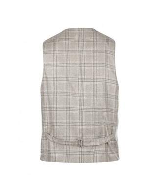 Wellington Gilet 100% Zijde | Bruin