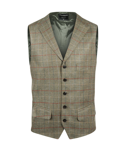 Wellington Gilet 100% Zijde | Groen