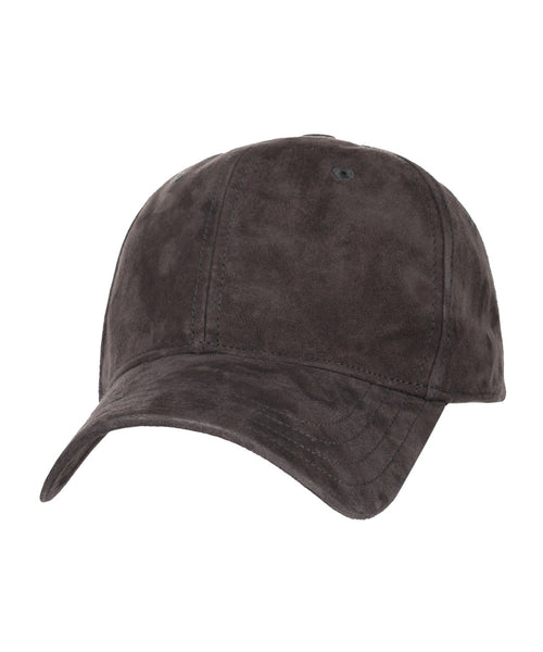 Baseball Cap Goat Suede | Grey