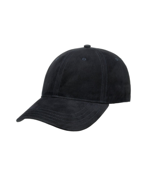 Baseball Cap Goat Suede | Navy