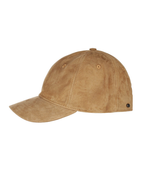 Baseball Cap Goat Suede | Beige