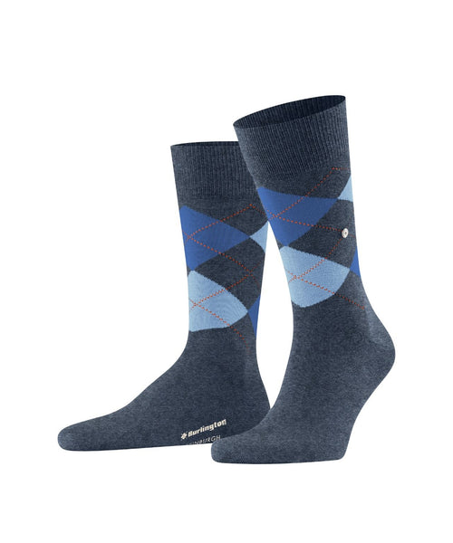 Burlington Edinburgh Men's Socks | Blue