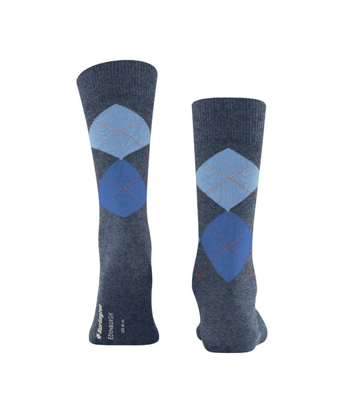 Burlington Edinburgh Men's Socks | Blue