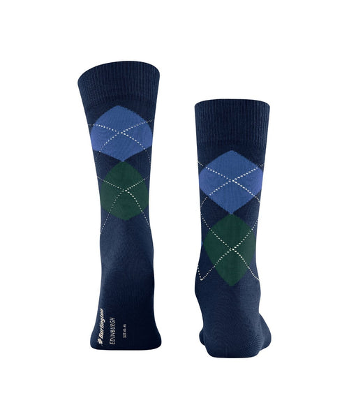 Burlington Edinburgh Men's Socks | Blue