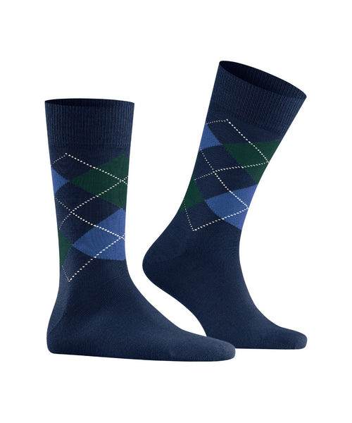 Burlington Edinburgh Men's Socks | Blue