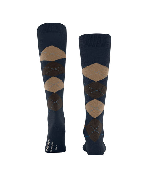 Burlington Edinburgh Men's Knee Socks | Blue