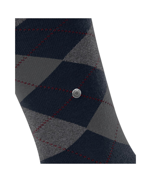 Burlington Edinburgh Men's Knee Socks | Blue