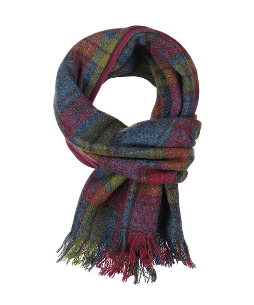 Harris Tweed Scarf | Blue