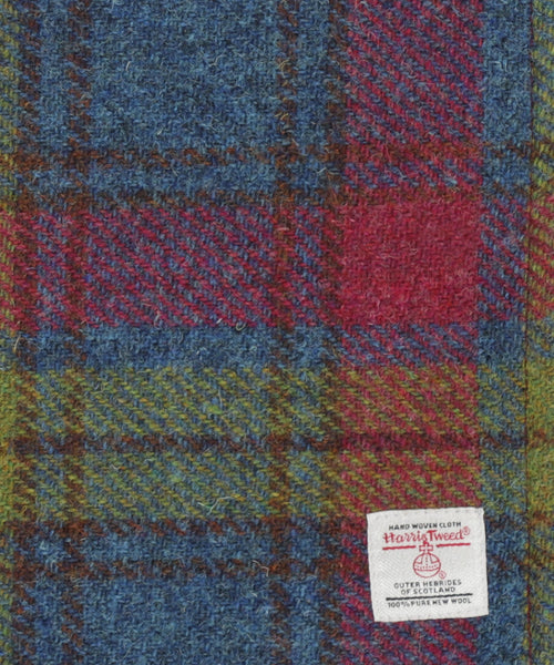 Harris Tweed Scarf | Blue