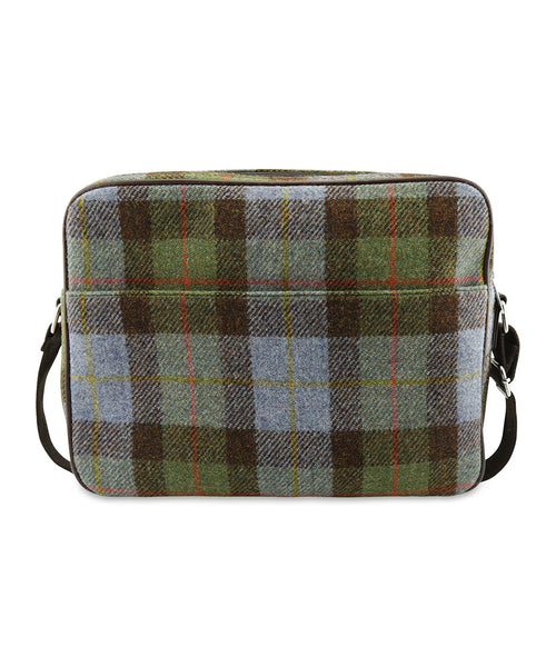 Harris Tweed Messenger Bag | Green