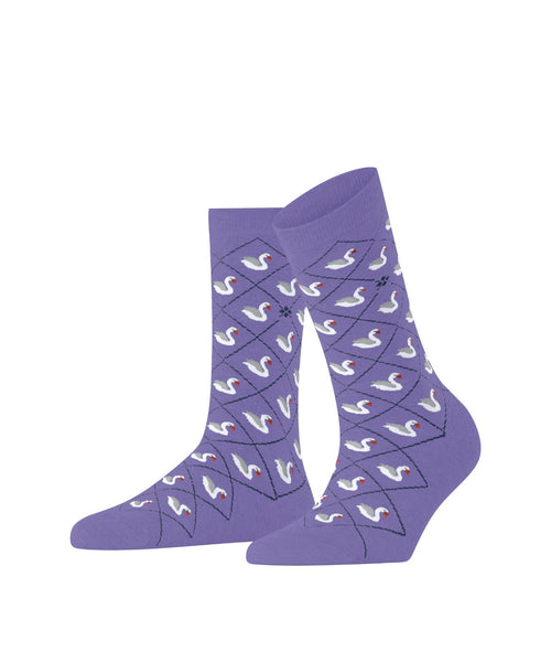 Burlington Swan Lake sock | Blue