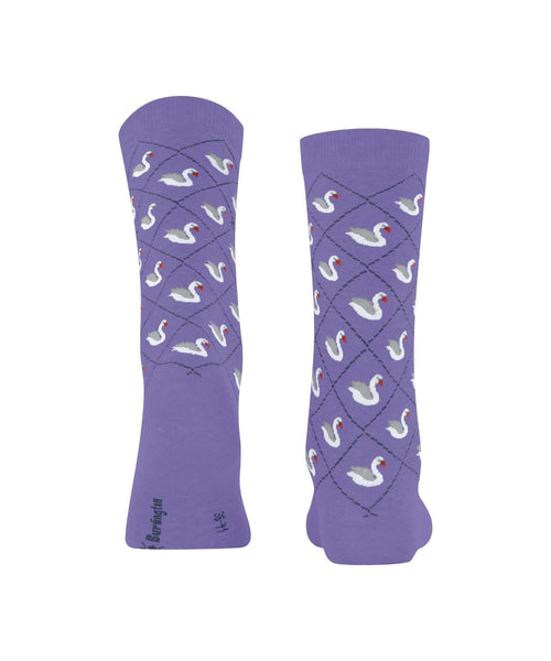 Burlington Swan Lake sock | Blue