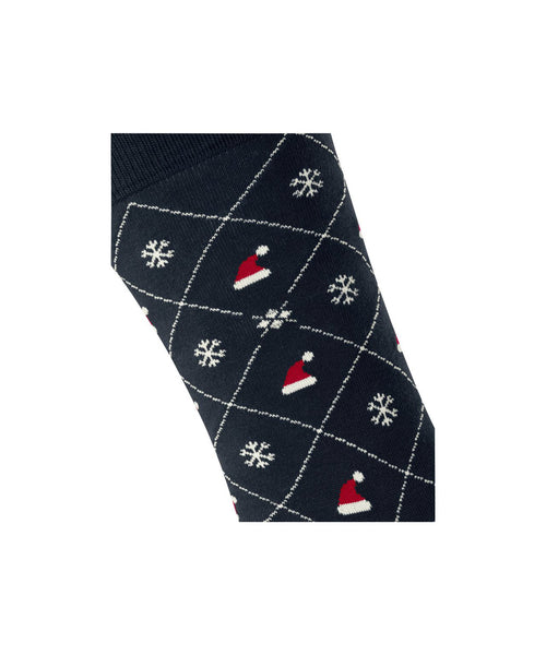 Burlington X-Mas Argyle sock | Blue