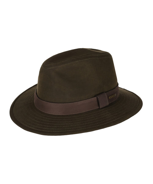 Stetson Traveller Waxed Cotton WR | Olive Green