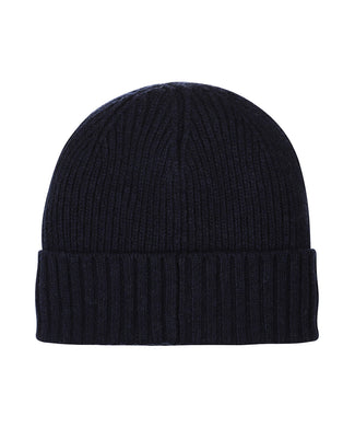 Barbour Carlton Beanie Hat | Navy Blauw