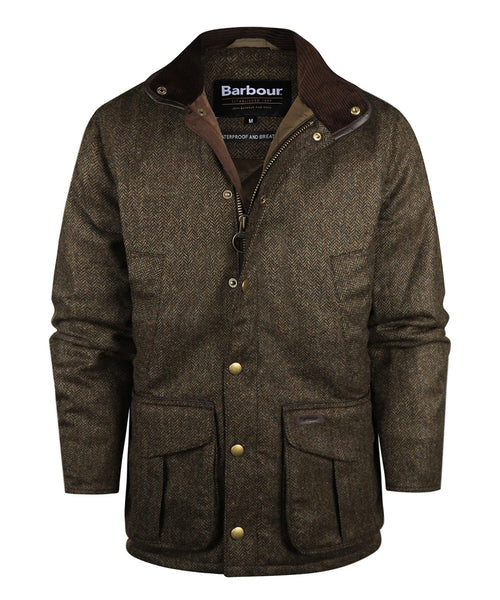 Barbour Hereford Tweed Wool Jacket | Green