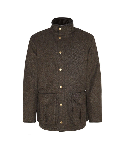 Barbour Hereford Tweed Wool Jacket | Green