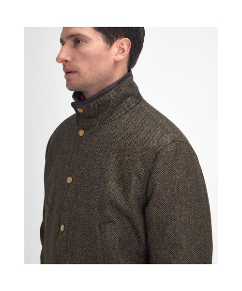 Barbour Hereford Tweed Wool Jacket | Green