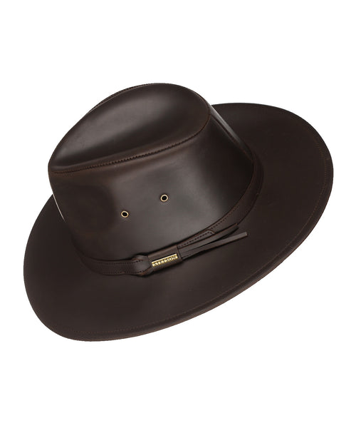 Stetson Western Buffalo Leather | Brown