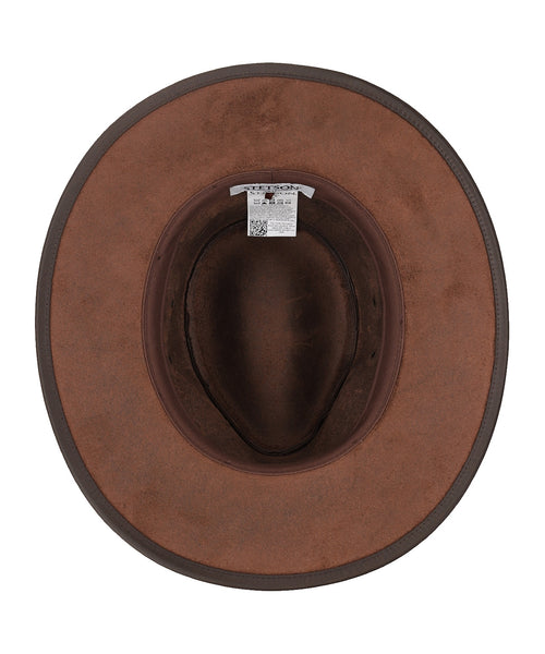 Stetson Western Buffalo Leather | Brown