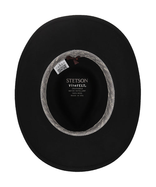 Stetson Western Vitafelt | Zwart