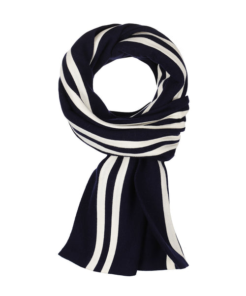 College Scarf 100% Wool | Blue